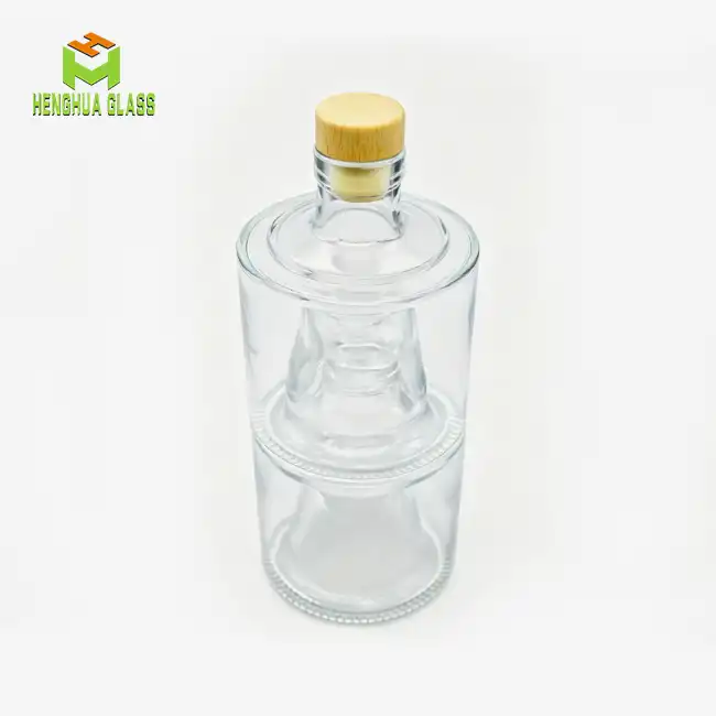100ml stackable glass bottle set