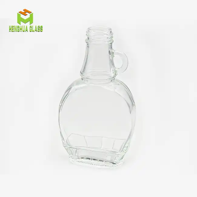 glass syrup bottles