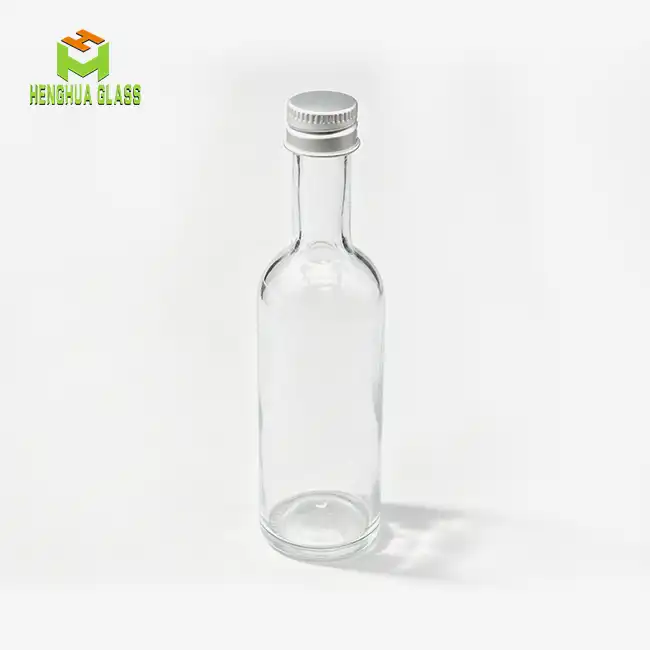 mini 50ml liquor glass bottle
